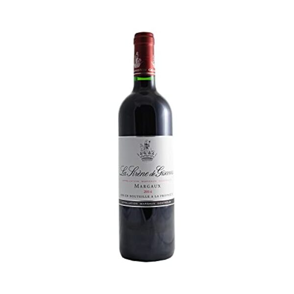 Château Giscours Cuvée la Sirène Rouge 2014 - Appellation AOC Margaux - Vin Rouge de Bordeaux - 75cl - Cépages Merlot, Cabernet Sauvignon